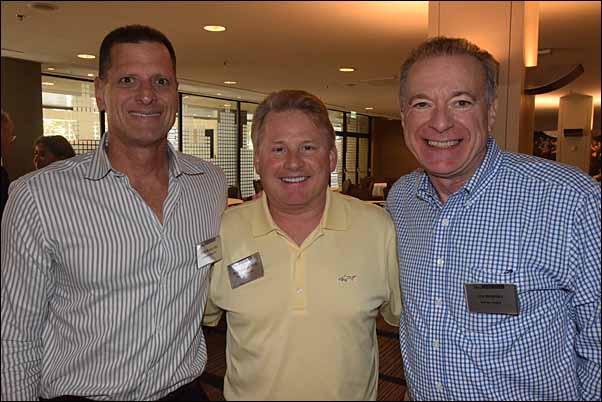 Craig Nadel, Jack Nadel International, Chris Vernon, MAS, The Vernon Company and Ira Neaman, Vantage Apparel