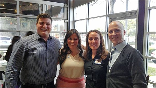 PPAI Diversity Development and Engagement Manager Seth Barnett's (right) panelists at the PPAS event included (from left) Mike Eaton, LoriEaton.com; Farrah Vargas, Allied Affiliated Funding, and Sarah Thomas, American Solutions for Business.