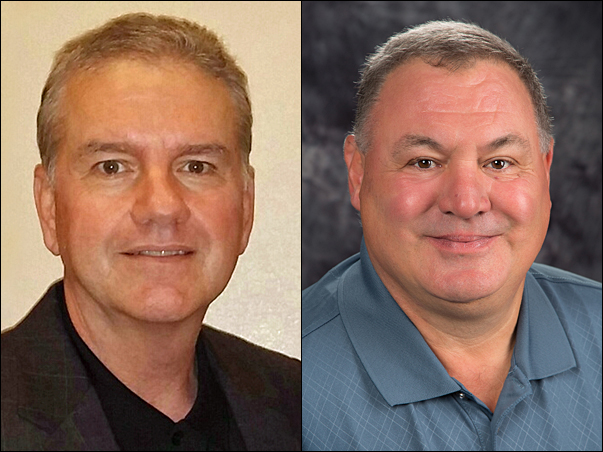 The 2016 PPAI Regional Association Council (RAC) Volunteer of the Year award recipients Ted Dennison, MAS (left), and George Jackson.