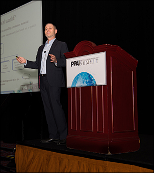 Speaker and attorney Neal Cohen shares his expertise at Summit.