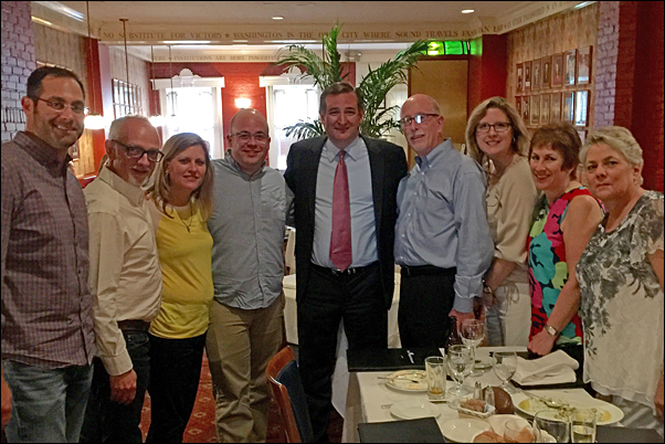 While in D.C., L.E.A.D. participants Ryan Small, Perry Wherle, D’Anna Zimmer, Michael Salvio, Eric Ekstrand, Jolie Porter, Jane Mitchell and Michele Jennrich met with Sen. Ted Cruz.