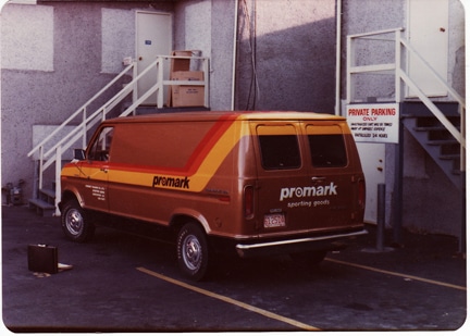 The 'Promark' Van in 1978 web