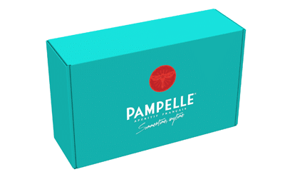custom Pampelle cocktail kit box