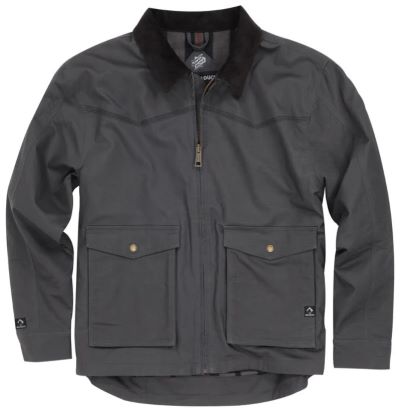 Dri Duck Yellowstone Power Move Canvas Jacket men's charcoal