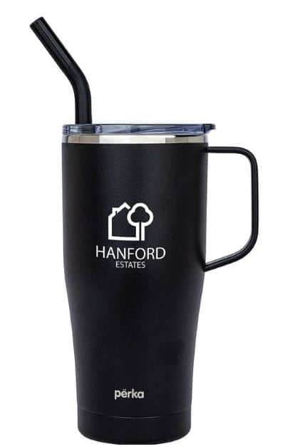 vacuum insulated stainless steel travel mug