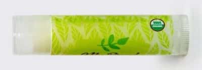 organic lip balm tube