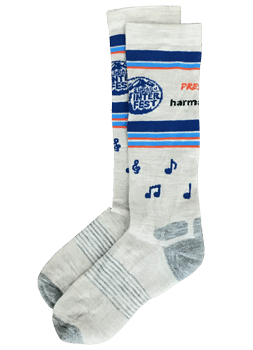 custom wool ski socks