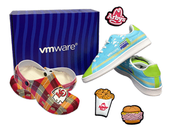 custom clogs, sneakers and shoe charms