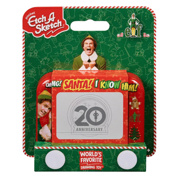 Elf movie pocket Etch A Sketch