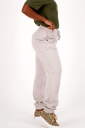 natural cotton jogger sweatpants