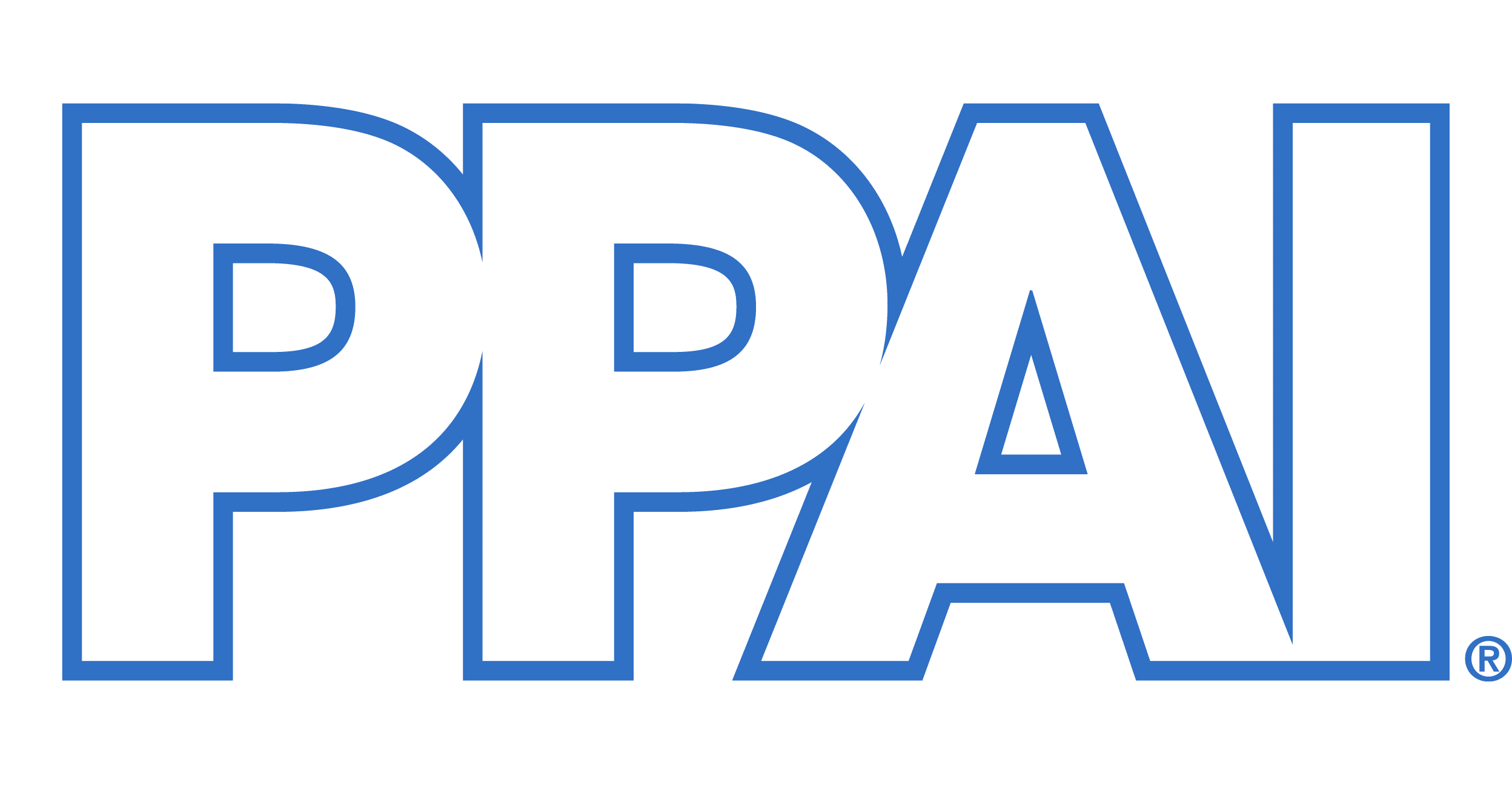 PPAI Primary Blue Outline Logo