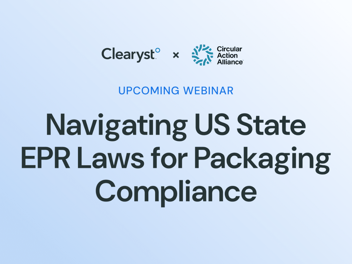 Clearyst, CAA To Host Webinar On Navigating EPR Laws For Packaging ...
