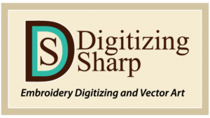 Digitizing Sharp - Solutions Center - Artwork Services - Logo