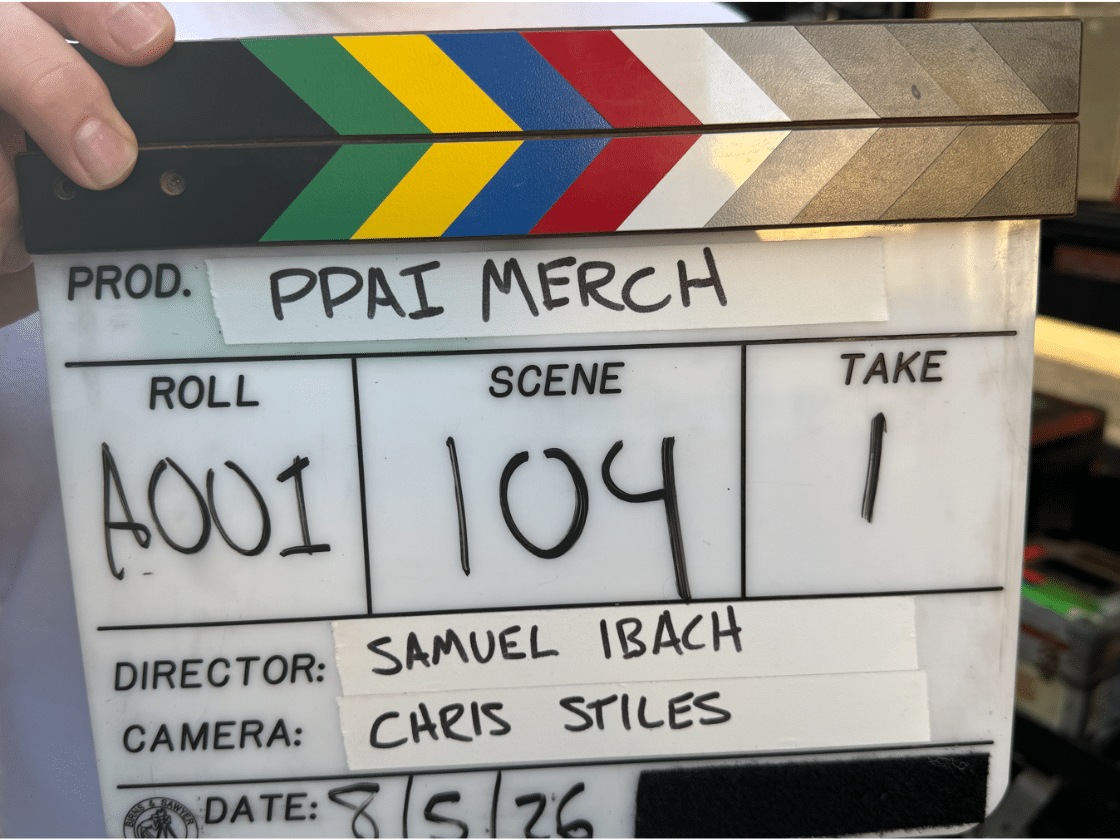 Sneak Peek: PPAI's Global Marketing Campaign Enters Final Production